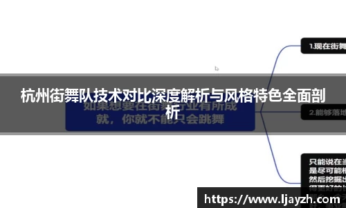 杭州街舞队技术对比深度解析与风格特色全面剖析